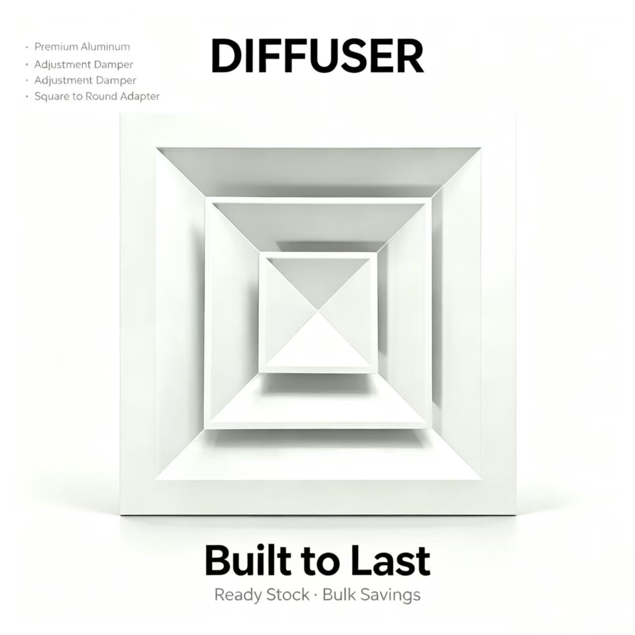 Aluminum Diffuser - Image 3