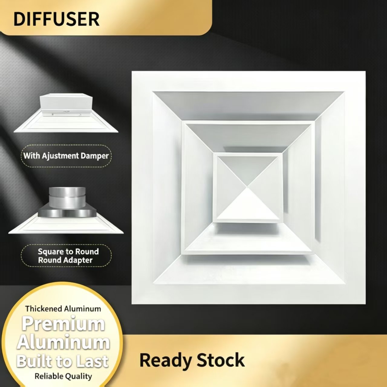 Aluminum Diffuser - Image 2